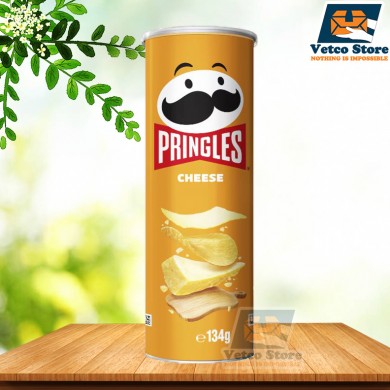 Bánh Khoai Tây Pringles Hương Vị Cheese Của Úc 134g